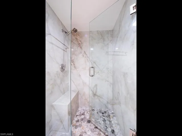 Marble shower