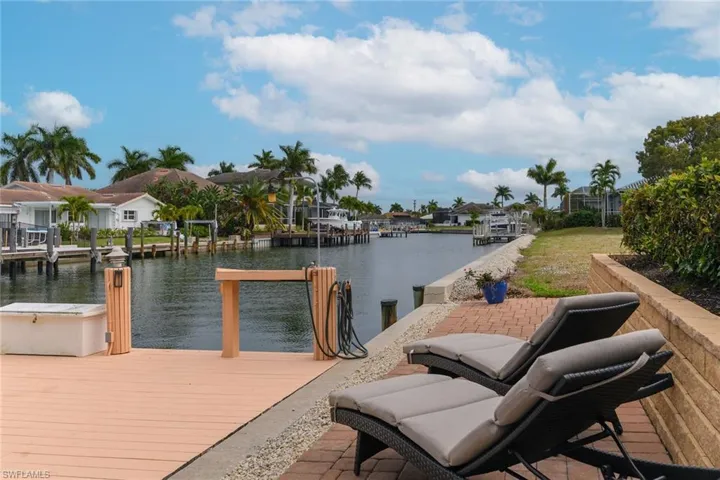 Dock area featuring a water view and a residential view