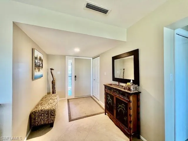 View of foyer entrance