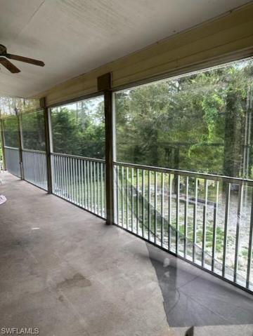 Rear Balcony