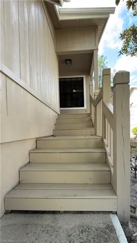 View of stairs