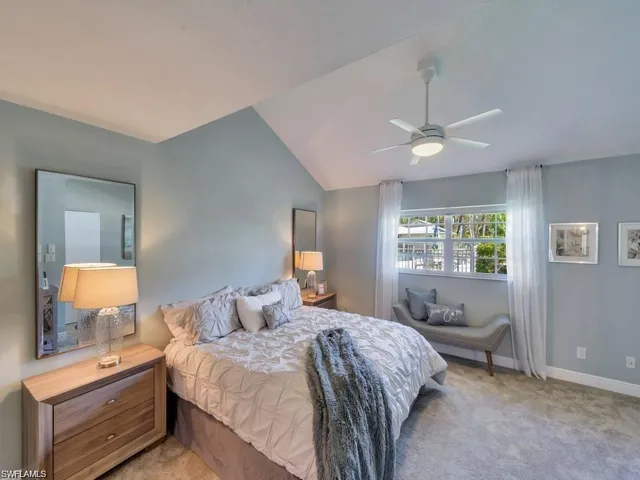 Primary Bedroom is a KING size bed.  LARGE room