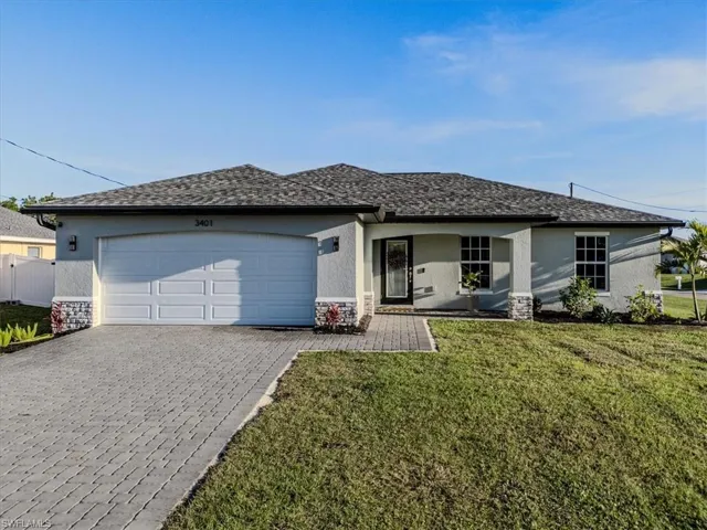 3401 NE 13th  PL, Cape Coral, FL 33909