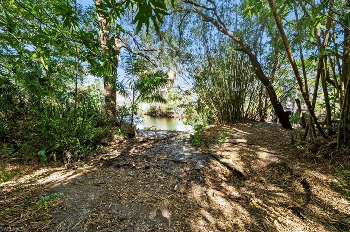 Kayak launch area