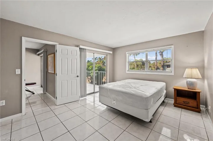 Primary Bedroom with access to outside