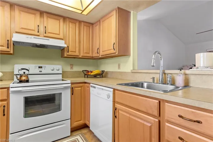 Kitchen with ample storage and counter space