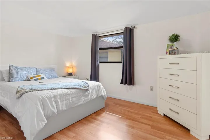 Spacious primary bedroom