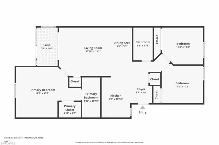 15361 Bellamar Cir 114, Fort Myers, Florida 33908