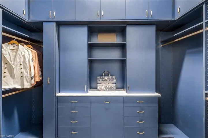 View of spacious closet