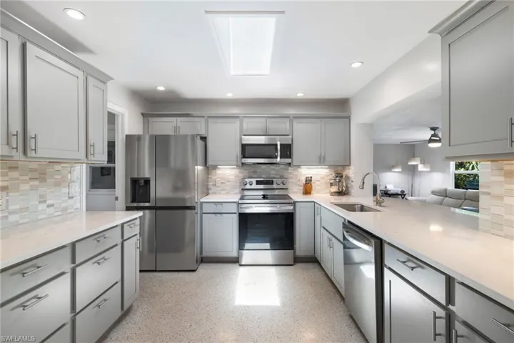 Beautiful quartz countertops
