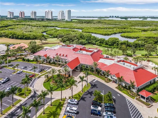Bird's eye view of the Pelican Nest Clubhouse.