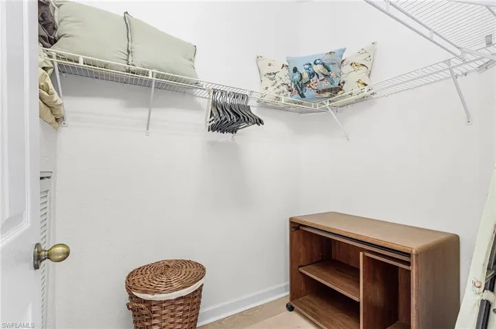 View of walk in closet #1 of Primary Bedroom