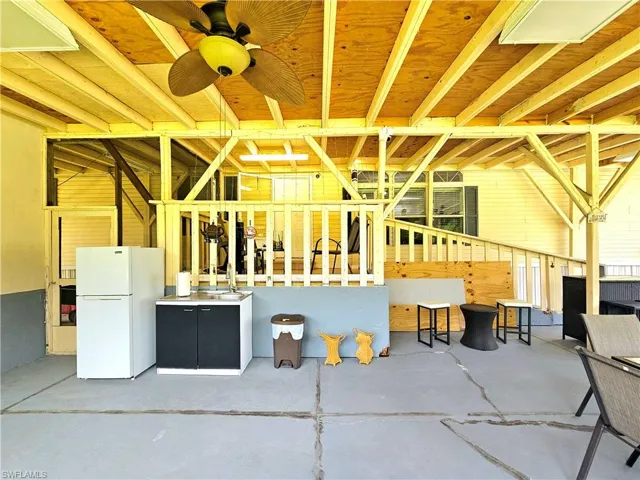 View of stable