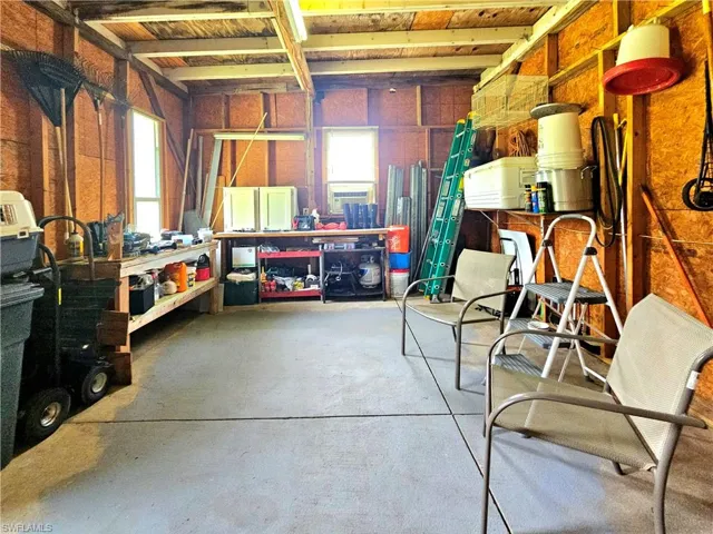 View of storage area