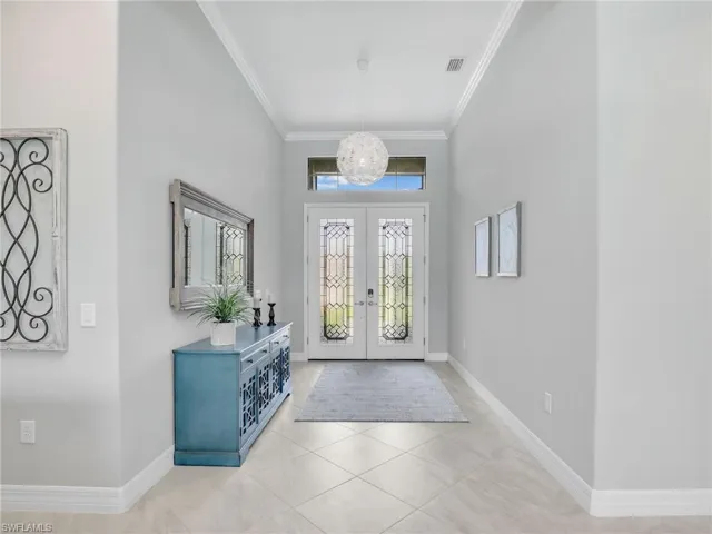 Double Doors in Grand Foyer