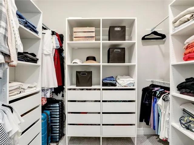 1 of 2 Owner's Walk-in Closets