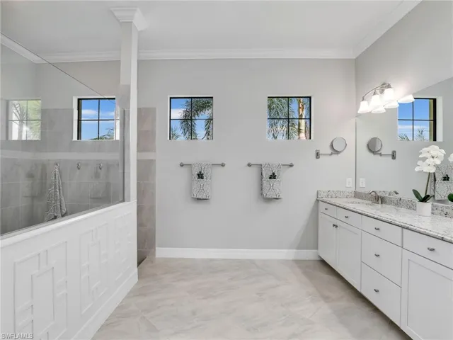 Spacious Owner's Bath
