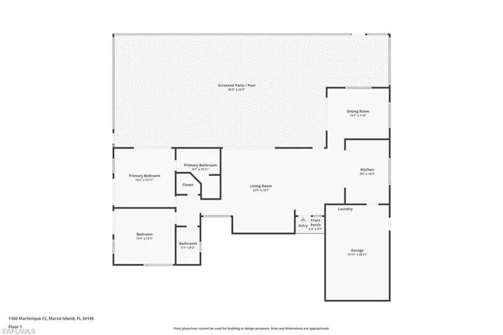 View of home floor plan