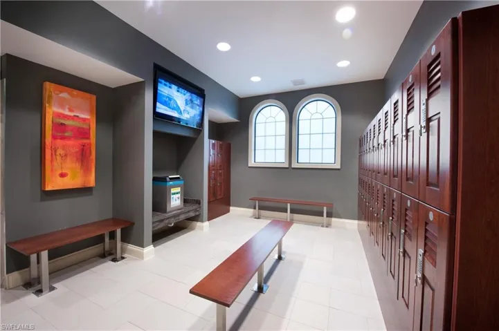 Oasis Club Locker Room