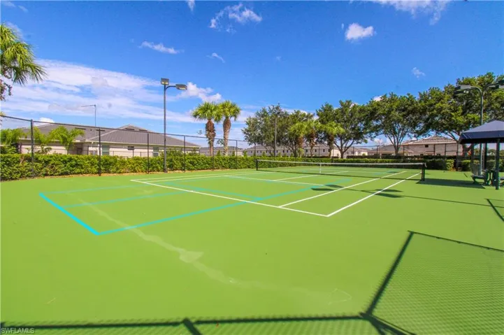 View of sport court