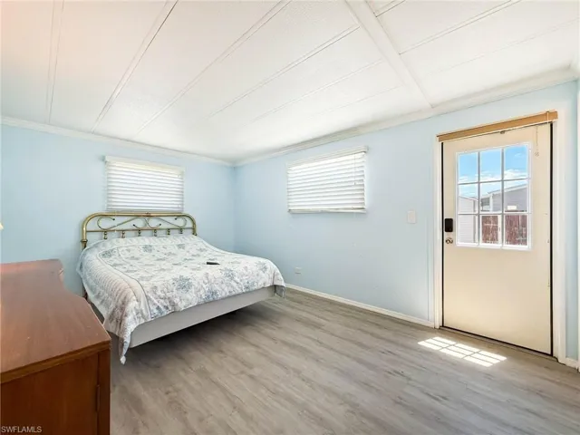 Primary Bedroom with Door to Exit Ramp