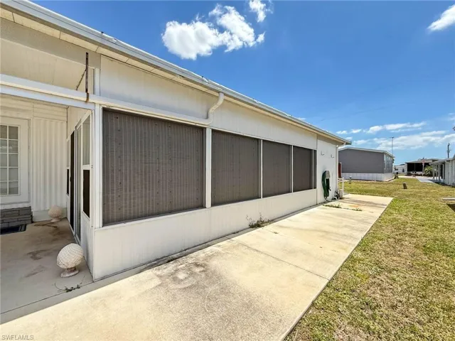 Wide Walkway to Ramp on Back of Home