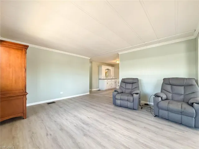 Notice the Crown Molding!