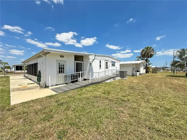 Wide Walkway and Ramp for Easy Access into Home