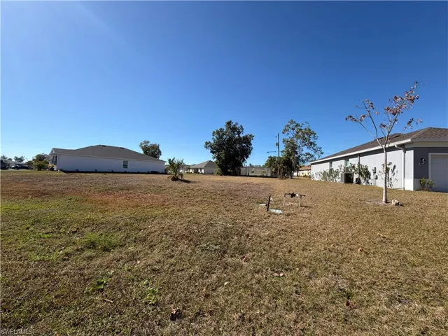 View from street - right side property line
