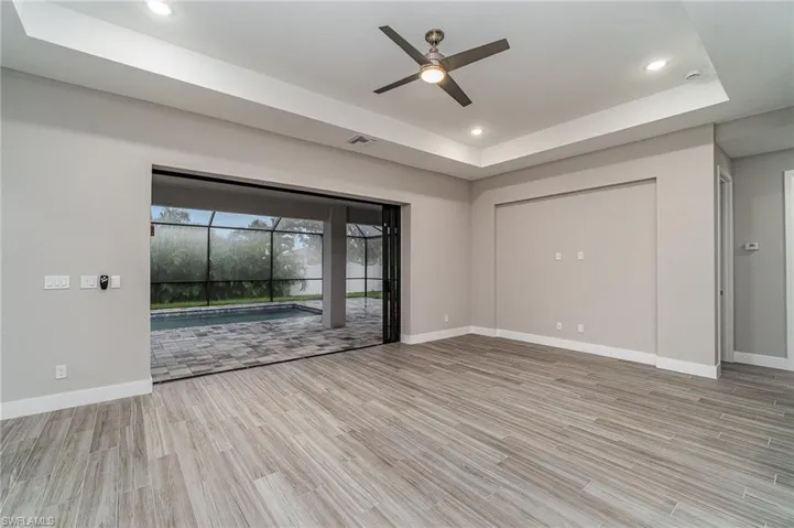 Pocketing impact sliding doors.