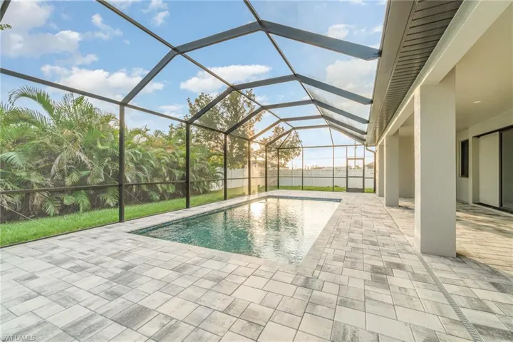 Stunning pool area.