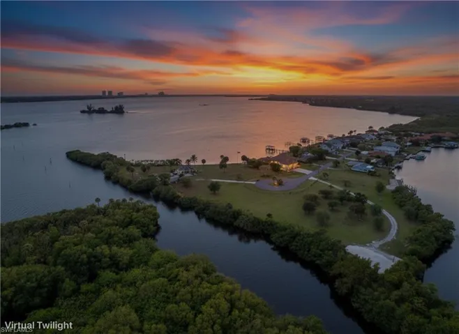 Yacht Club colony private park and exit to open water both East and West Coast