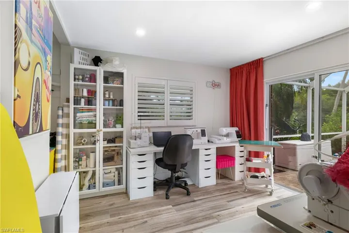 Guest room with exit to pool