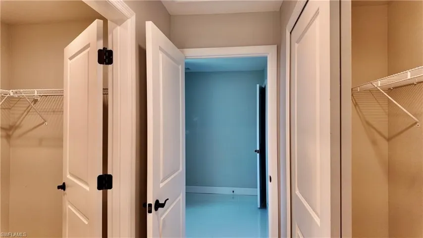 Dual closets - Master Bedroom