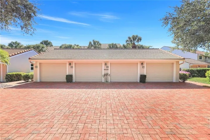 View of garage #215 which is second in from the right.