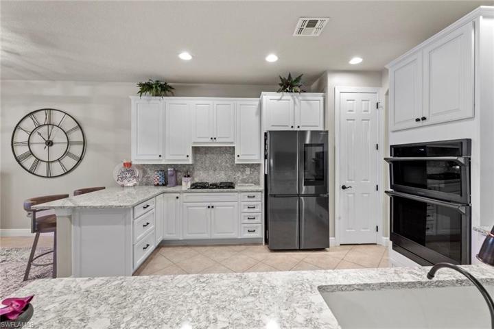 Quartz countertops and back splash