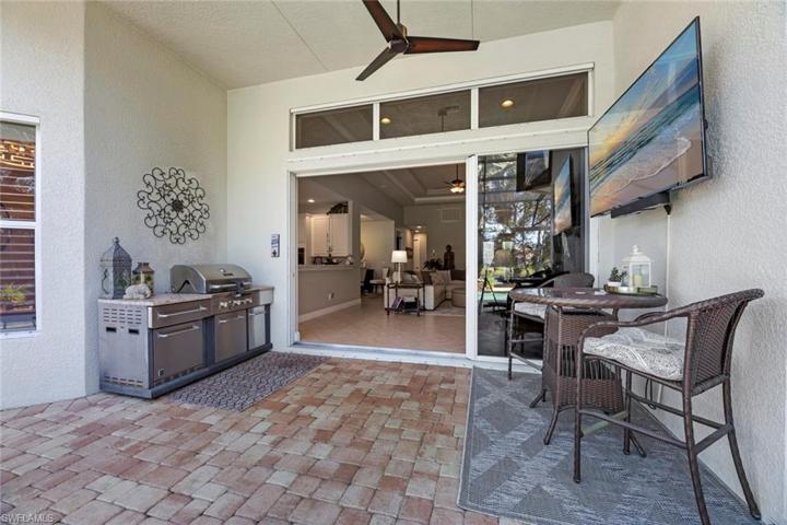 Covered area in lanai