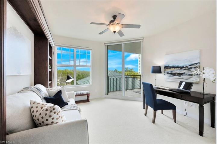 Both guest bedrooms share a private balcony