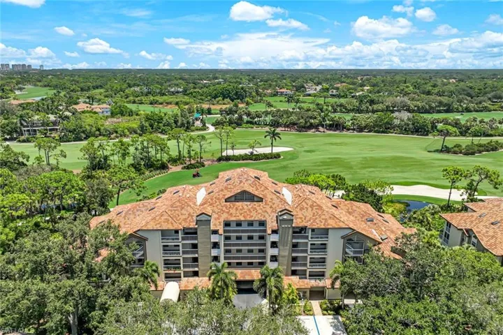 Aerial view highlighting the west side of the building.