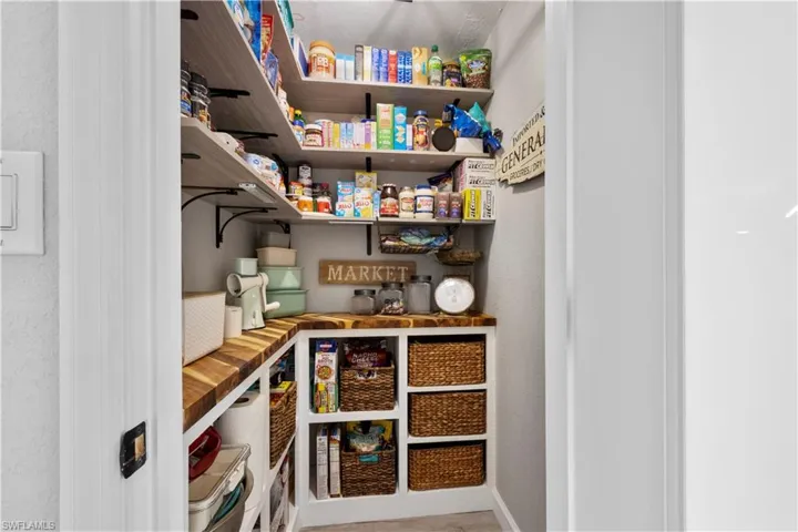 View of pantry