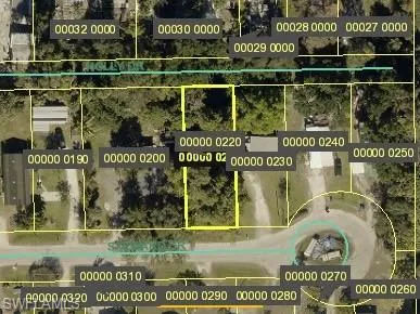 Map of property location featuring property parcel outlined
