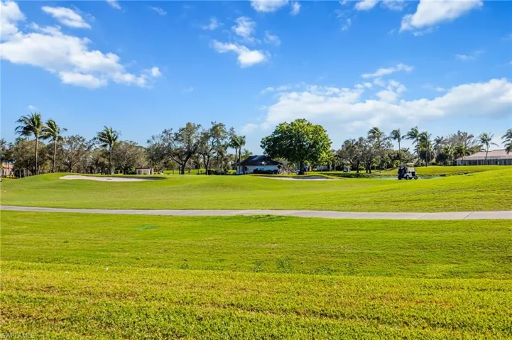 View of property's community with golf course view