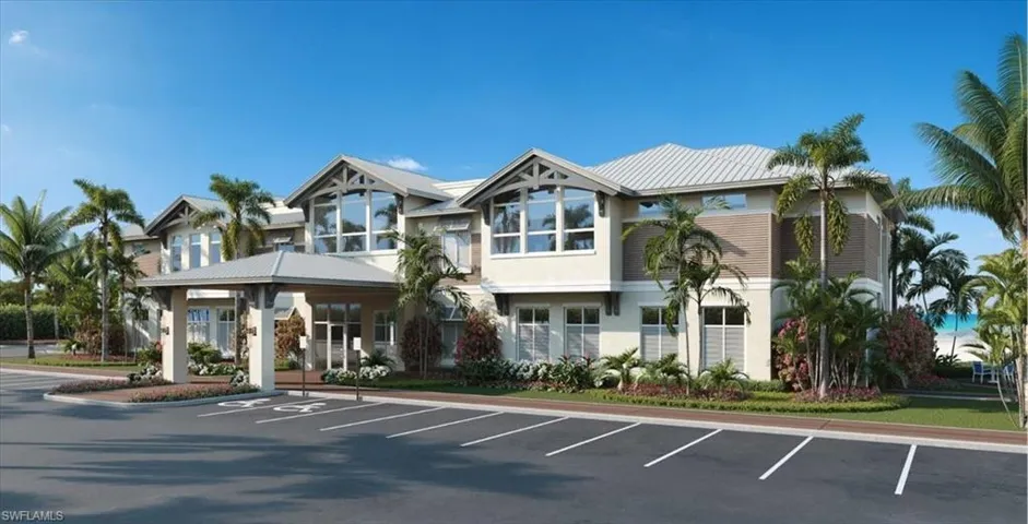 Bonita Bay Rendering of Private Beach Club