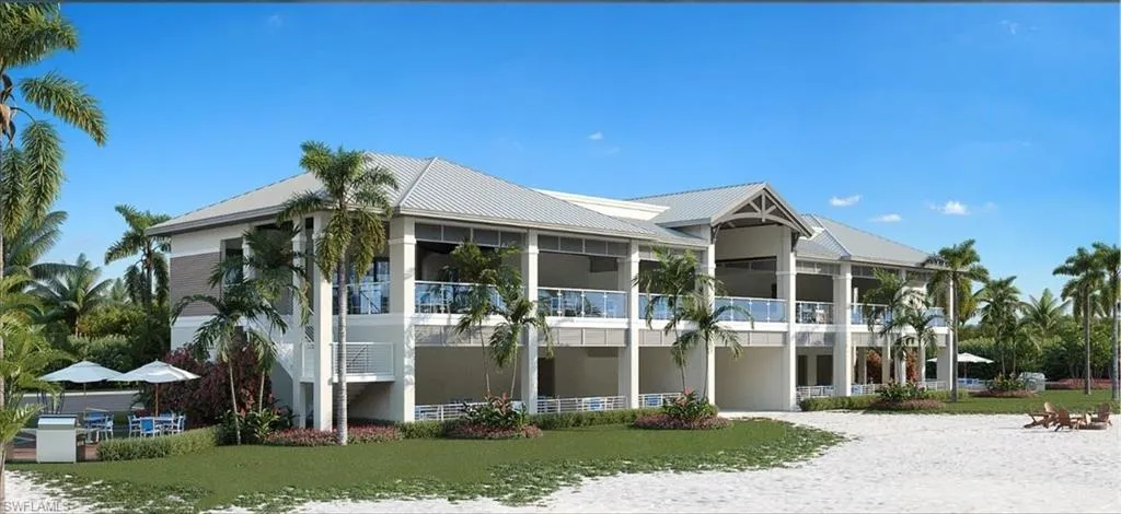 Bonita Bay Rendering of Private Beach Club