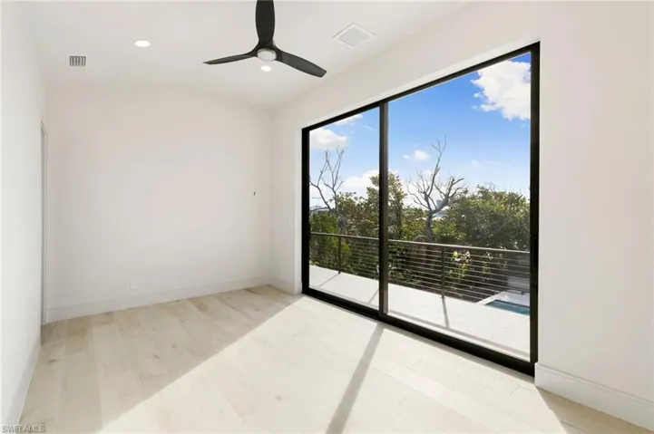 Bedroom 4 balcony view