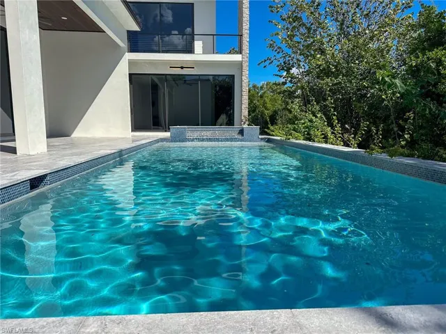 View of pool