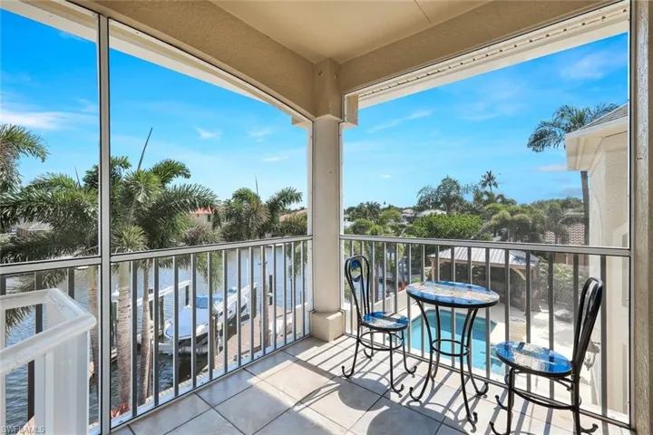 View of second floor balcony