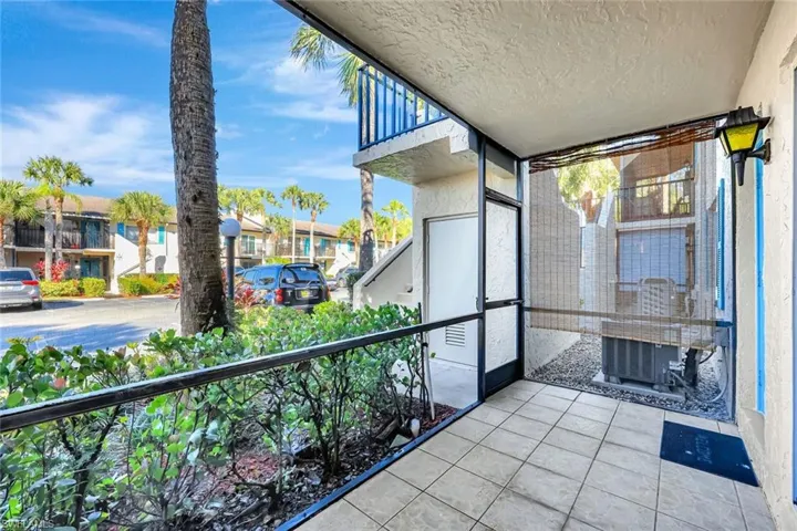 Balcony featuring a residential view