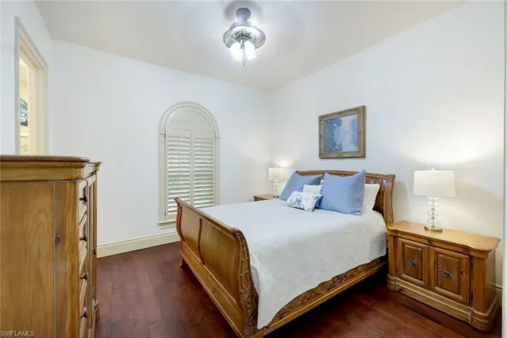 The third bedroom includes ensuite bathroom with tub and shower.