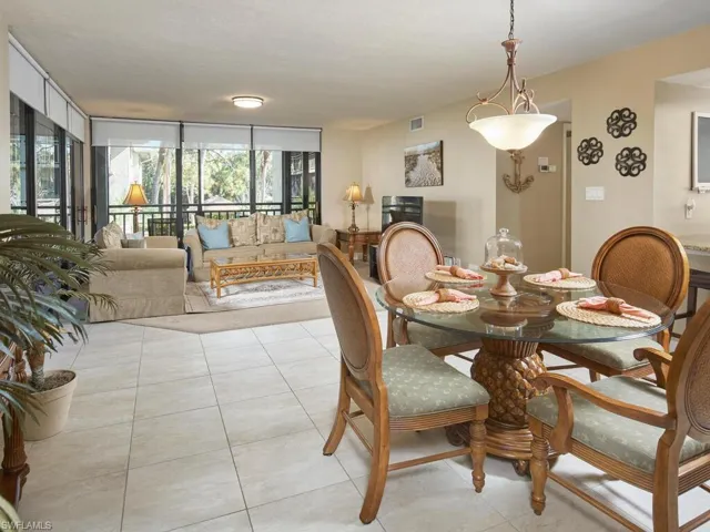 This open floor plan is bright, light and airy.